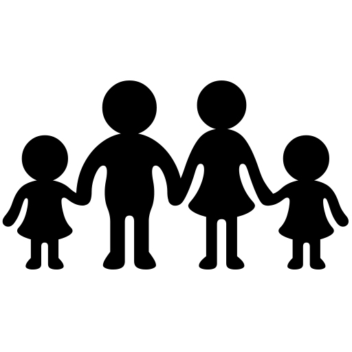 Rodina: Muž, Žena, Dívka, Dívka