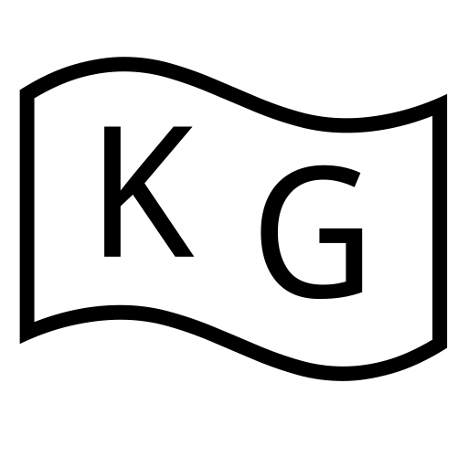 Vlajka: Kyrgyzstán
