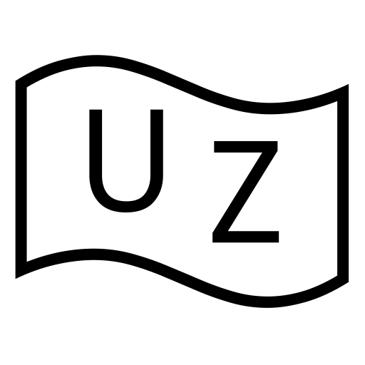 Vlajka: Uzbekistán