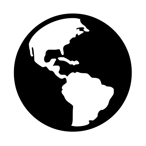 Globus zobrazující Ameriku