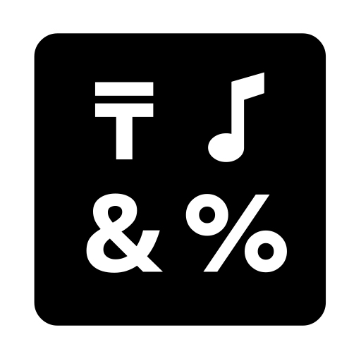 Zadávání symbolů