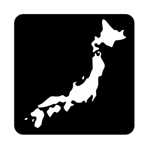 Mapa Japonska