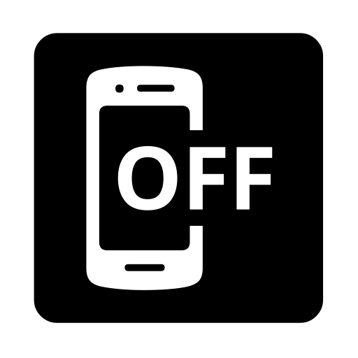 Vypnutý mobilní telefon