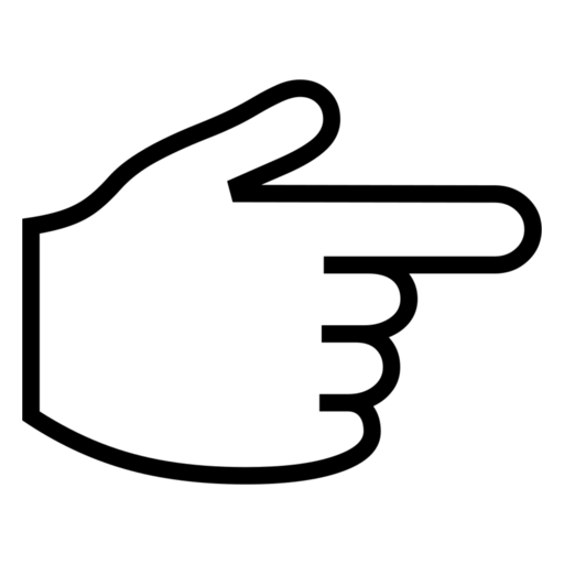 Backhand Index Pointing Right: Medium Skin Tone