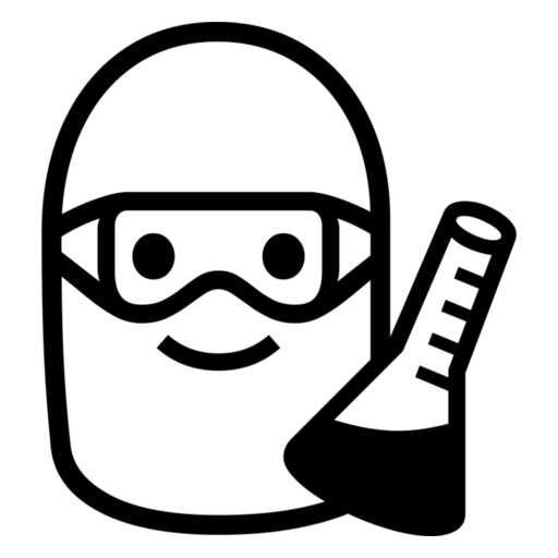 Man Scientist: Dark Skin Tone