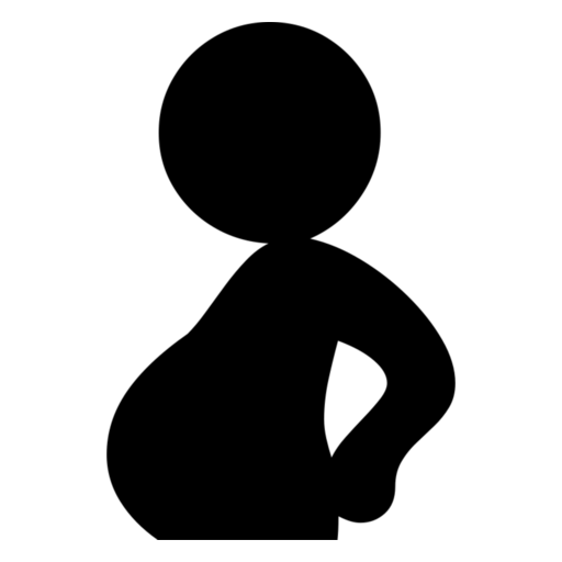 Pregnant Man: Medium-Dark Skin Tone