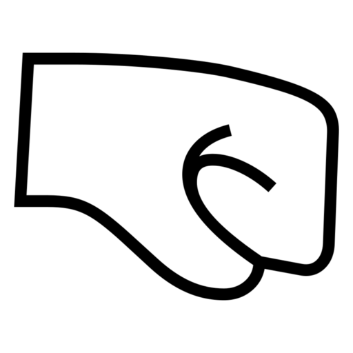 Right-Facing Fist: Medium Skin Tone