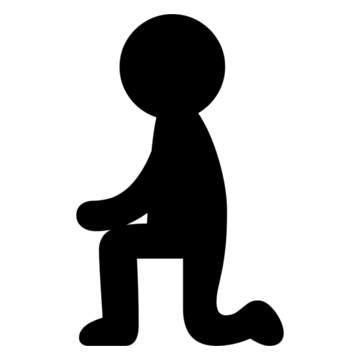 Woman Kneeling: Medium-Light Skin Tone