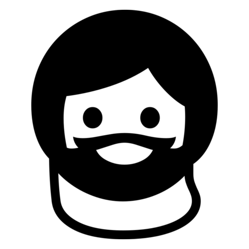 Woman: Medium Skin Tone, Beard