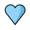 Blaues Herz