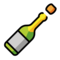 Flasche Mit Knallendem Korken