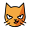 Verwegen Lächelnde Katze