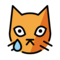 Weinende Katze