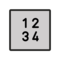 Eingabesymbol Zahlen