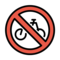 Fahrräder Verboten