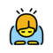 Sich Verbeugende Person