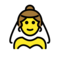 Person Mit Schleier