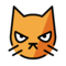 Schmollende Katze
