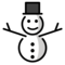 Schneemann Ohne Schneeflocken