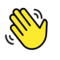 Winkende Hand