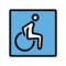 Symbol „Rollstuhl“