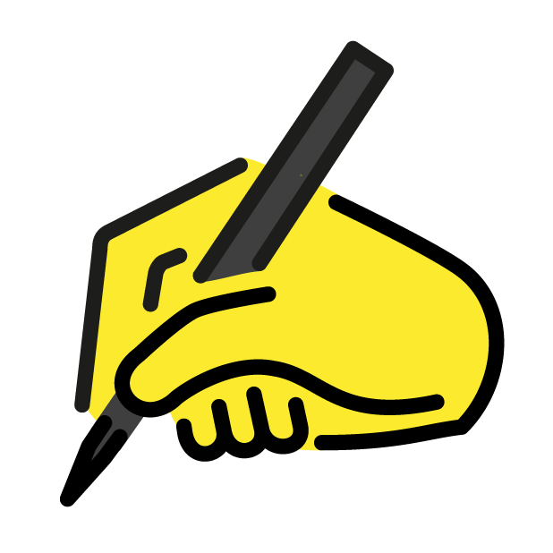 Píšící ruka