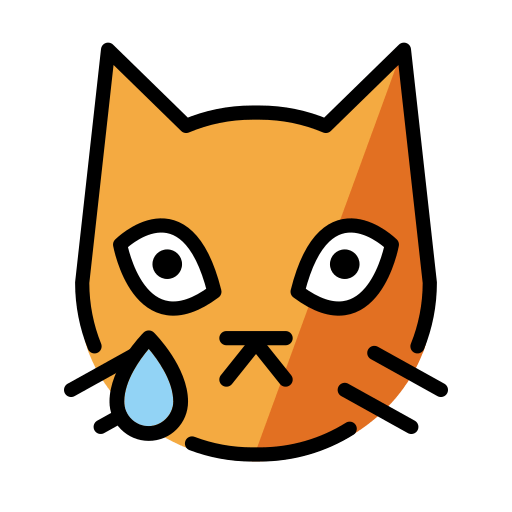 Weinende Katze