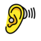 Ohr Mit Hörgerät