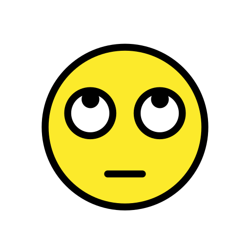Augen Verdrehendes Gesicht