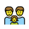 Familie: Mann, Mann, Mädchen