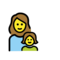 Familie: Frau, Mädchen