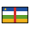 Flagge: Zentralafrikanische Republik