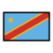 Flagge: Kongo-Kinshasa
