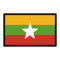 Flagge: Myanmar