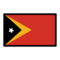 Flagge: Timor-Leste