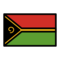 Flagge: Vanuatu