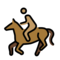 Pferderennen: Mittlere Hautfarbe