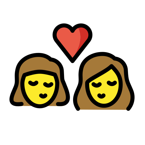 Kuss: Frau, Frau