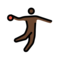 Handballspieler: Dunkle Hautfarbe