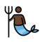 Wassermann: Dunkle Hautfarbe