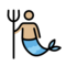 Wassermann: Mittelhelle Hautfarbe