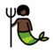 Wassermensch: Dunkle Hautfarbe