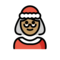 Weihnachtsfrau: Mittlere Hautfarbe