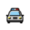 Polizeiauto Von Vorne