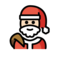 Weihnachtsmann: Helle Hautfarbe