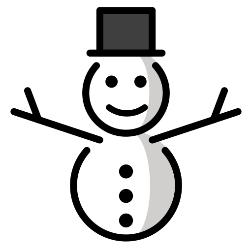 Schneemann Ohne Schneeflocken
