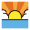 Sonnenaufgang Über Dem Meer