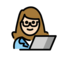 IT-Expertin: Helle Hautfarbe