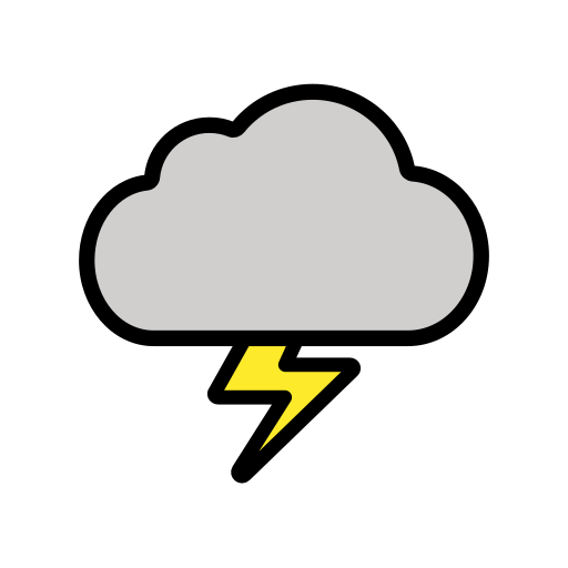 Wolke Mit Blitz