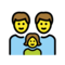 Familie: Mann, Mann, Mädchen